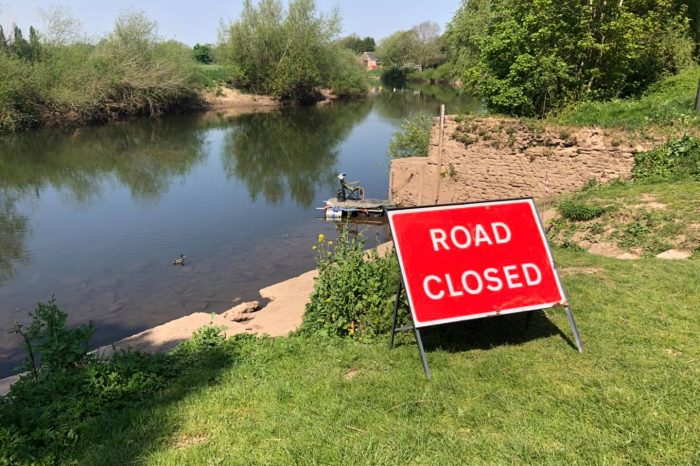 River steps closed due to health and safety concerns