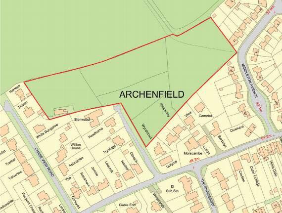 Planning permission for 46 homes on Hawthorne Field refused