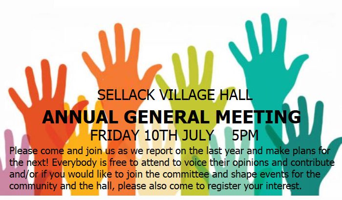 Sellack Village Hall AGM