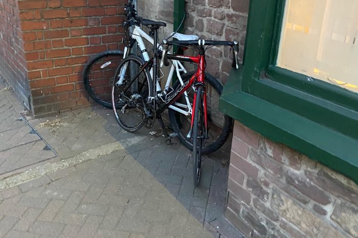Bikes stolen from Brookend Street