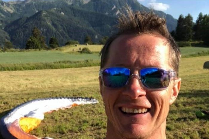Ross paraglider to Navigate French Alps Unsupported for Charity