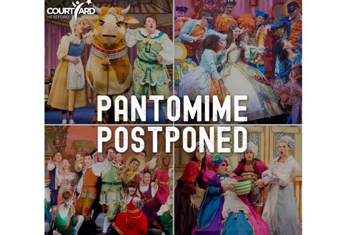 Courtyard Hereford postpones pantomime