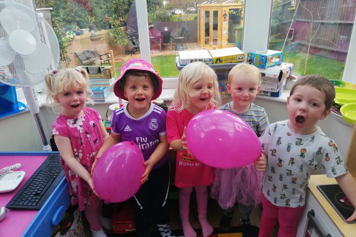 Successful fundraiser by Wyetots Childcare