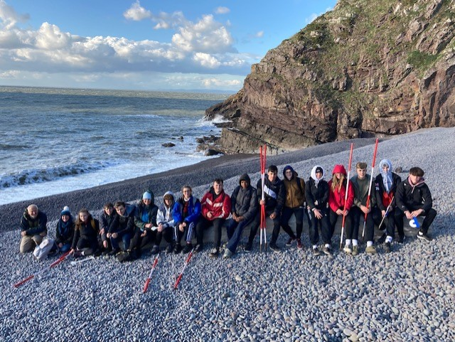 Geography students undertake fieldwork in sunny Somerset - Ross-on-line