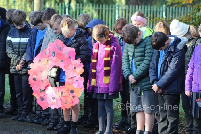 Ashfield Park pupils take part in Remembrance Service