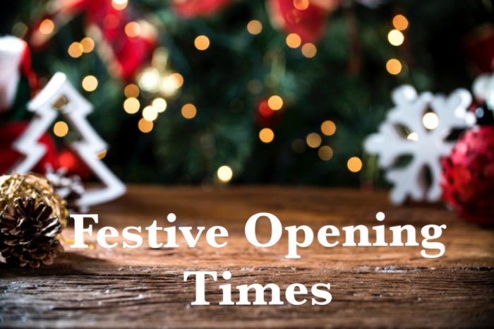 Festive opening times - supermarkets