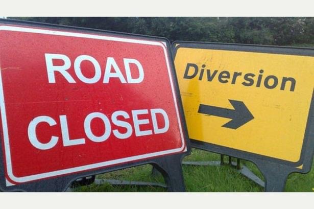 Overnight road closure for M50 westbound between junctions 2 and 3