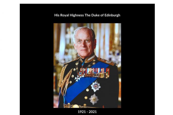 Council issue press release following the death of HRH Prince Philip, The Duke of Edinburgh