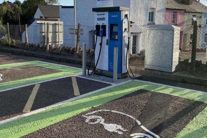 New electric vehicle charge points now open