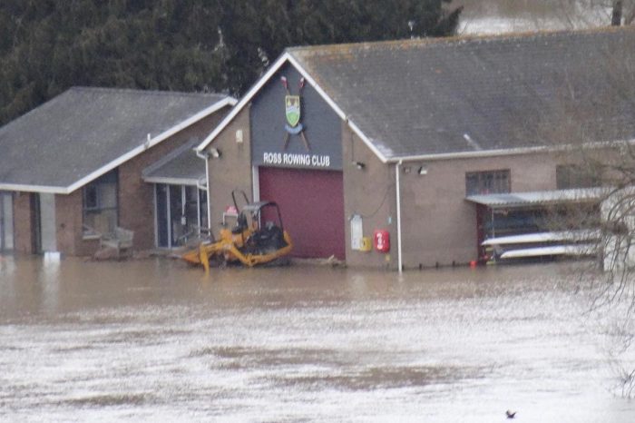 Clubhouse has lucky escape from floods