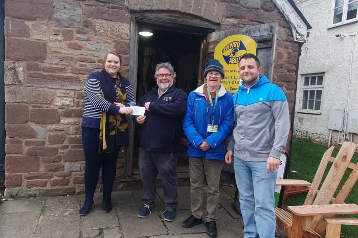 Donation helps to keep vital community service running