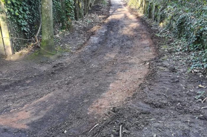 Work begins to improve the Town and Country Trail