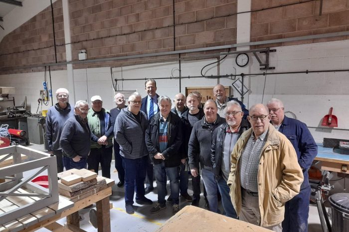 Local support helps to secure Ross-on-Wye Men’s Shed tenancy