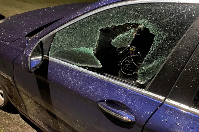 A number of vehicles broken into in Ross-on-Wye