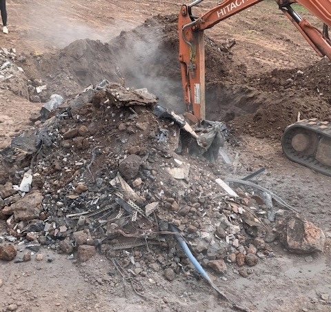 Builders fined thousands in Crown court for burning and burying waste