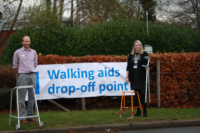 Residents urged to return unwanted NHS walking aids to Hereford County Hospital