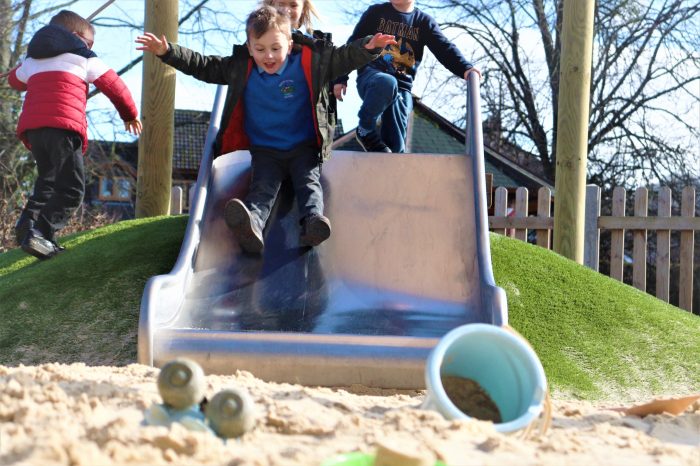 New playground for Ashfield Park Primary School pupils