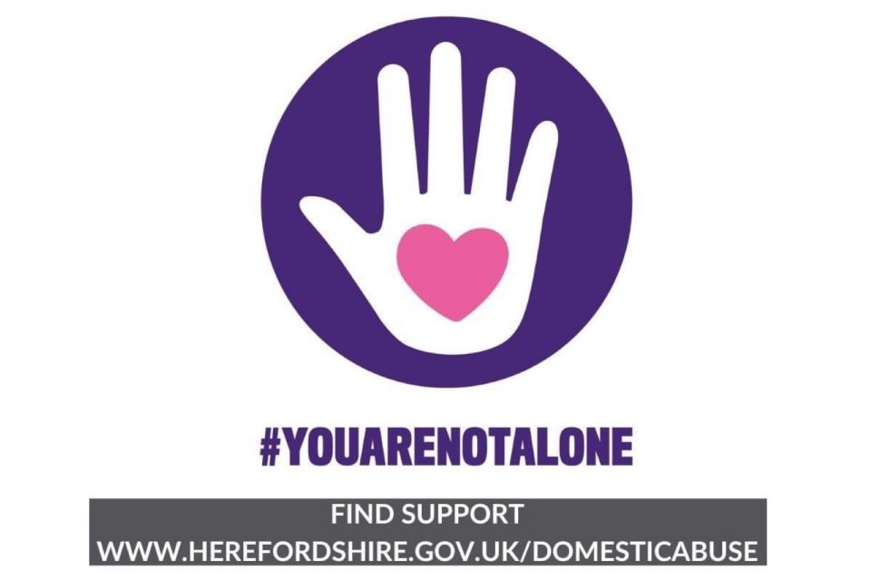 Herefordshire Council announce support for domestic abuse victims