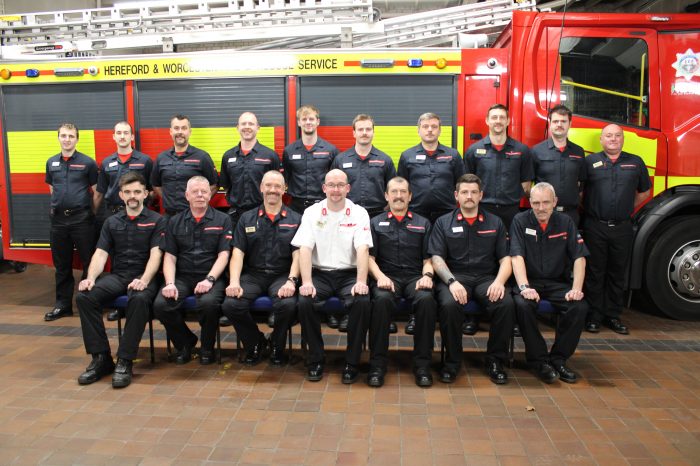 Ross Fire Station raises over £800 for Movember