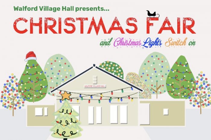 Lots on offer at Walford Village Hall’s Christmas Fair